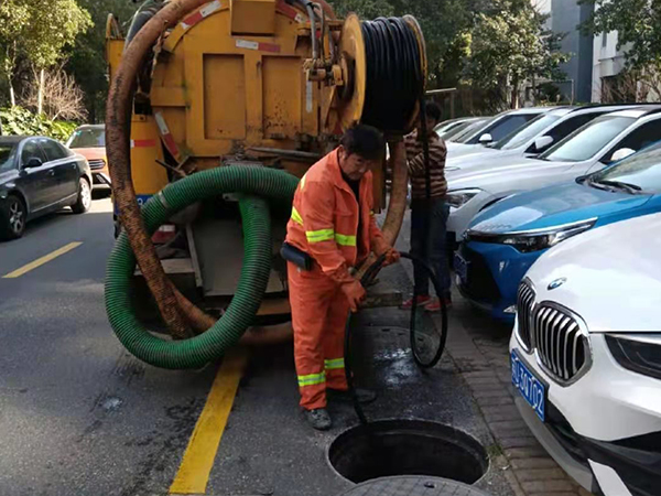 明水排污管道清淤